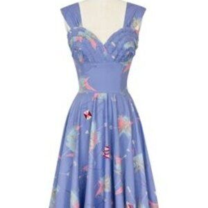 Trashy diva lilac atomic deb dress, size 8